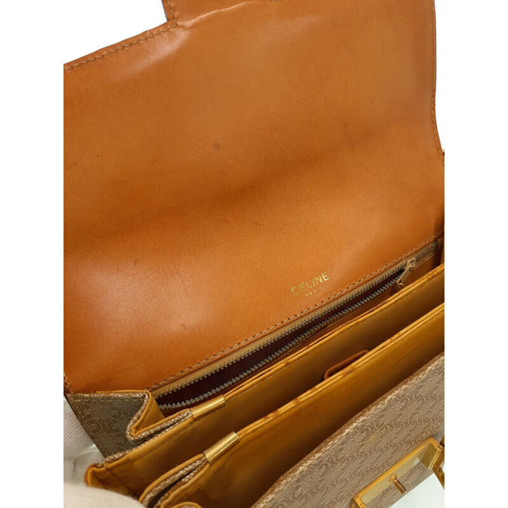 Celine Shoulder Buckle Macadam Carriage Bag - Picture 6 of 9